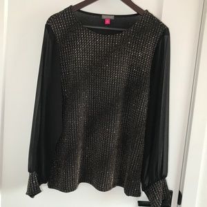 Vince Camuto long sleeve top